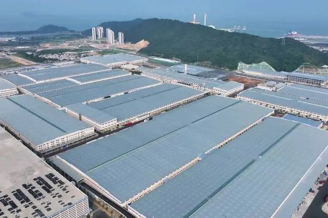 比亚迪深汕特别合作区超级工厂
