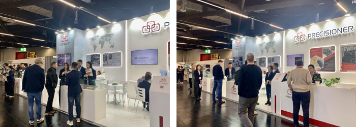 直抵纽伦堡｜EUROGUSS 2026品成金属展台4-370，技术交流现场